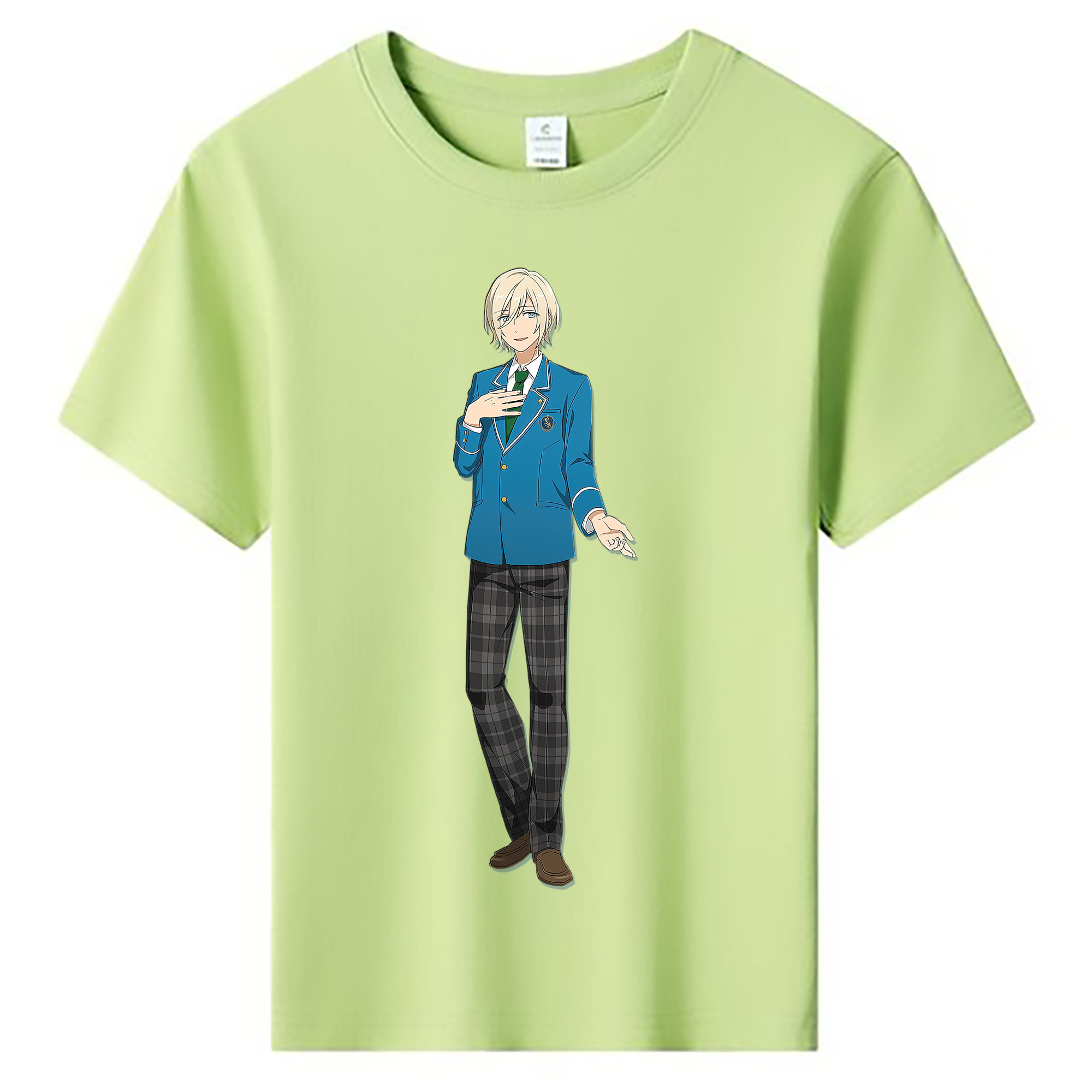 （画像用） あんさんぶるスターズ! Ensemble Stars 綿100％キッズTシャツ（フロントプリント）